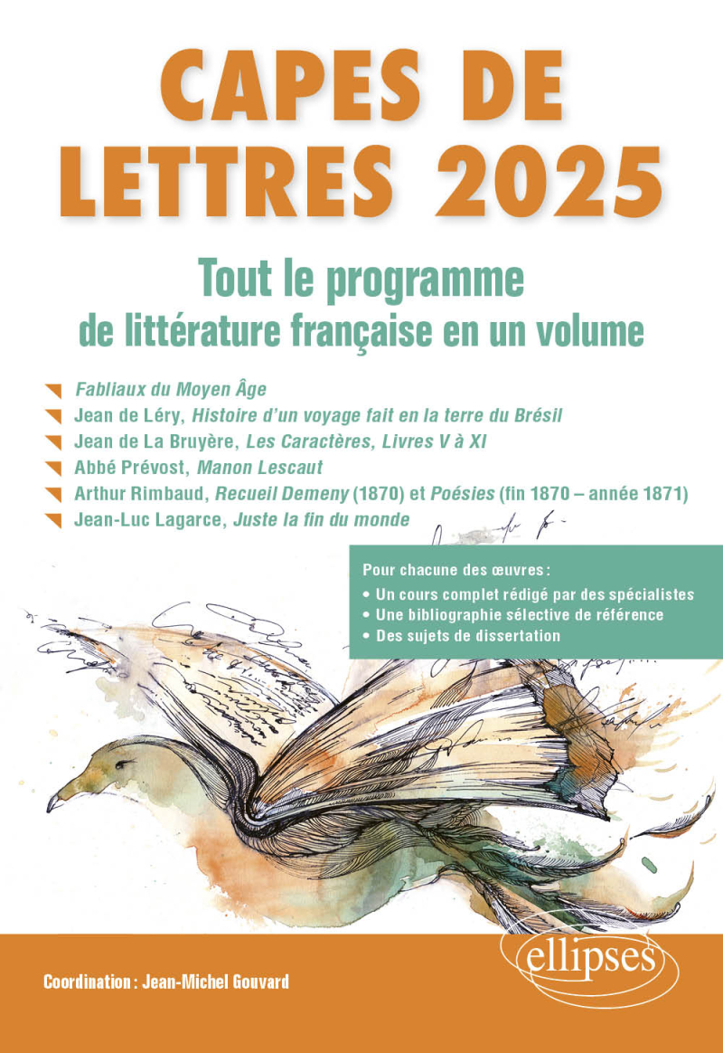 CAPES DE LETTRES 2025 - TOUT LE PROGRAMME DE LITTÉRATURE FRANÇAISE EN UN VOLUME