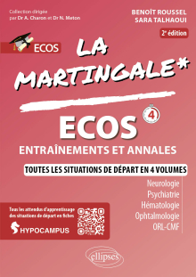 ECOS - Neurologie - Psychiatrie - Hématologie - Ophtalmologie - ORL - CMF - 2e édition