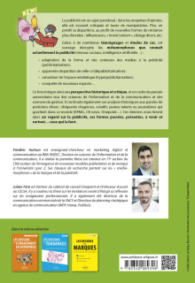 Les dessous de la publicité - Approche théorique, contenus, canaux et métiers