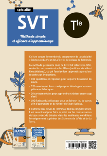 Spé SVT - Terminale - Méthode simple et efficace d'apprentissage - Questions-réponses, exercices et corrigés
