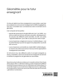 Géométrie pour le futur enseignant - Licence, CAPES : écrit, oral