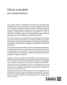 Génie industriel - Les fondamentaux
