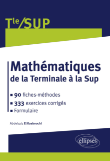 Mathématiques de la Terminale à la Sup - 90 fiches-méthodes, 333 exercices corrigés