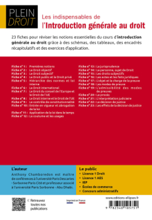 Les indispensables de l'Introduction générale au droit - 2e édition