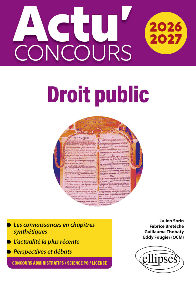 Droit public - édition 2026-2027