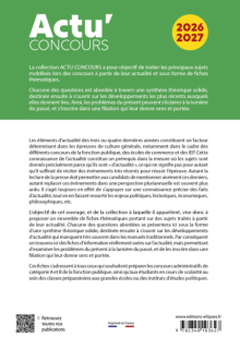 Culture Générale - édition 2026-2027