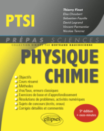 Physique-Chimie PTSI - 5e édition