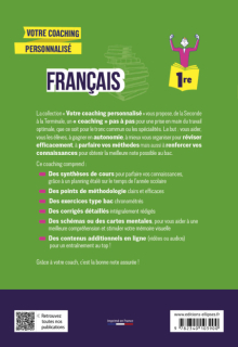 Français. Première. - Votre coaching personnalisé
