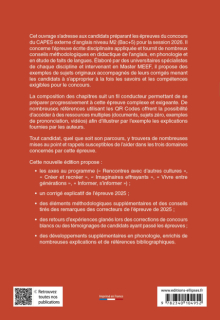 CAPES Anglais 2026 - Épreuve écrite disciplinaire appliquée - Préparation et sujets corrigés