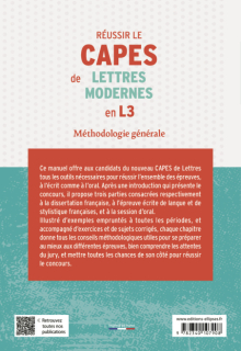 Réussir le CAPES de Lettres Modernes en L3. Méthodologie générale - Nouveaux programmes