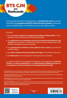 BTS CJN en flashcards - Collaborateur juriste notarial