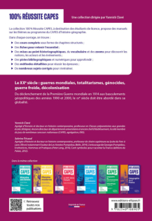 Le XXe siècle : guerres mondiales, totalitarismes, génocides, guerre froide, décolonisation - CAPES d'histoire-géographie