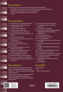 Fiches de droit de la propriété intellectuelle - 3e édition