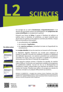 Mathématiques L2 - Le cours en fiches, 152 méthodes et 575 exercices corrigés - 2e édition