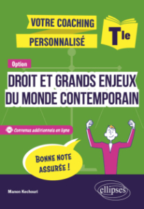 Terminale. Option Droit et grands enjeux du monde contemporain - Votre coaching personnalisé