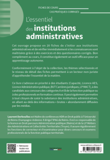L'essentiel des institutions administratives - 3e édition