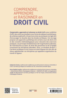 Comprendre, apprendre et raisonner en droit civil - BUT 1 Carrières juridiques et LICENCE 1 Droit
